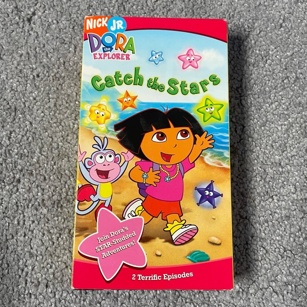 Dora the Explorer - Catch the Stars (VHS, 2005) Tested Working